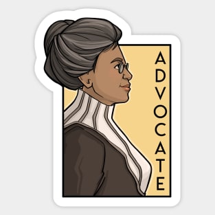 Adovcate Sticker